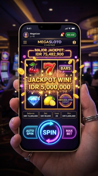 megasloto — layar beranda